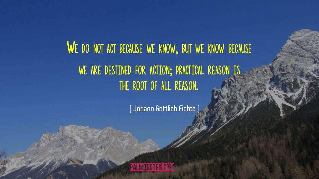 Reason For Existence quotes by Johann Gottlieb Fichte