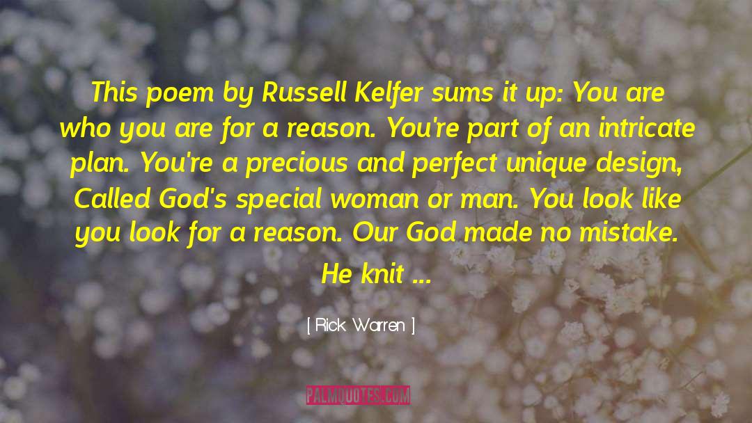 Reason Or Rhyme quotes by Rick Warren