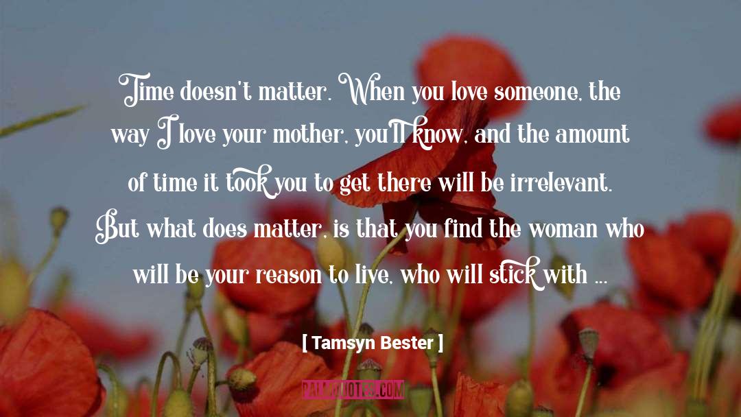 Reason To Live quotes by Tamsyn Bester