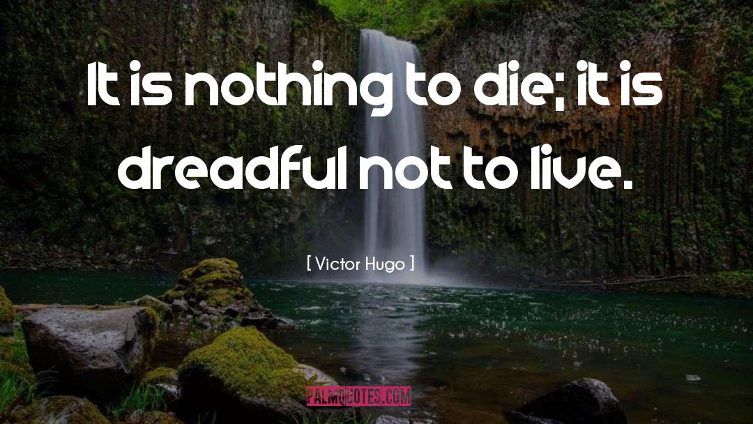 Reason To Live quotes by Victor Hugo