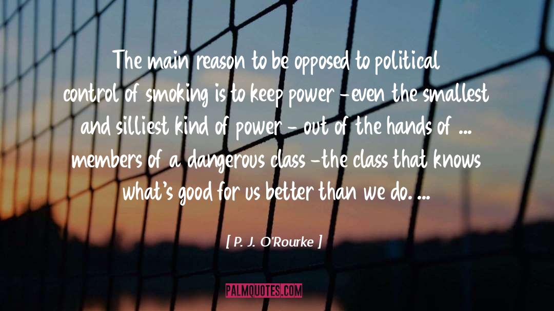 Reason To Stay quotes by P. J. O'Rourke