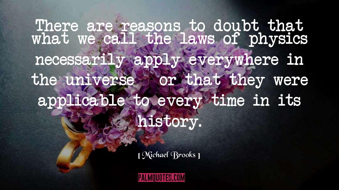 Reasonable Doubt quotes by Michael Brooks