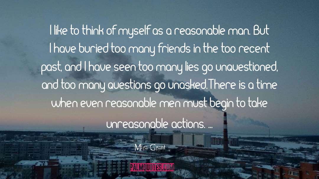 Reasonable Man quotes by Mira Grant