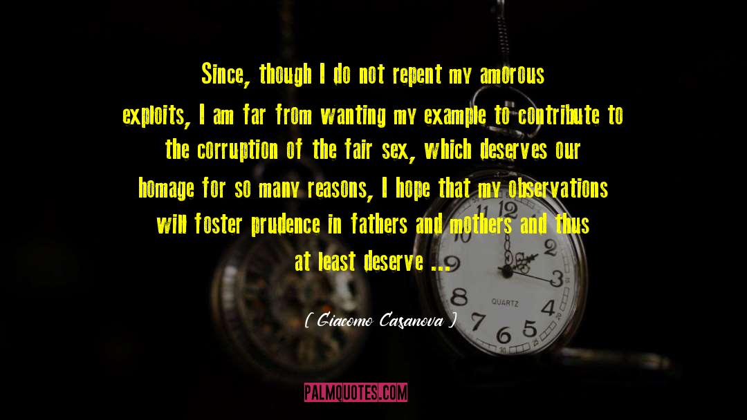 Reasons For Action quotes by Giacomo Casanova