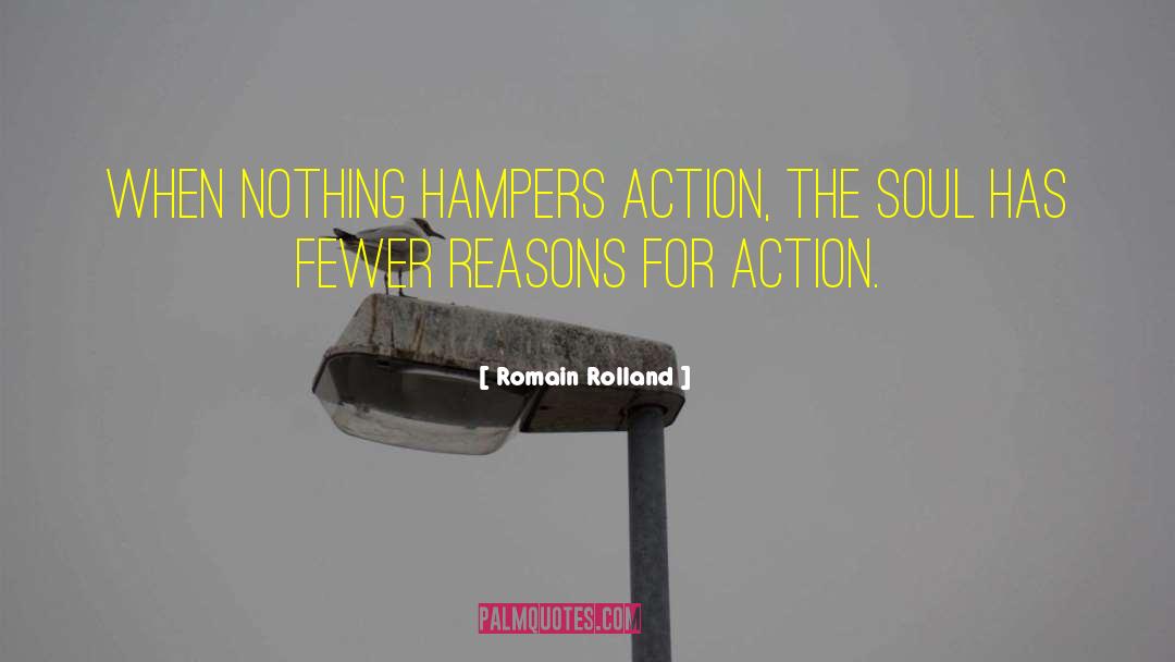 Reasons For Action quotes by Romain Rolland