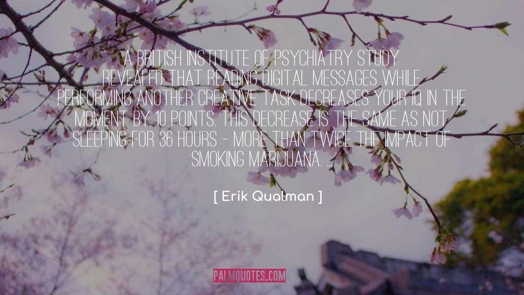 Reasons For Reading quotes by Erik Qualman