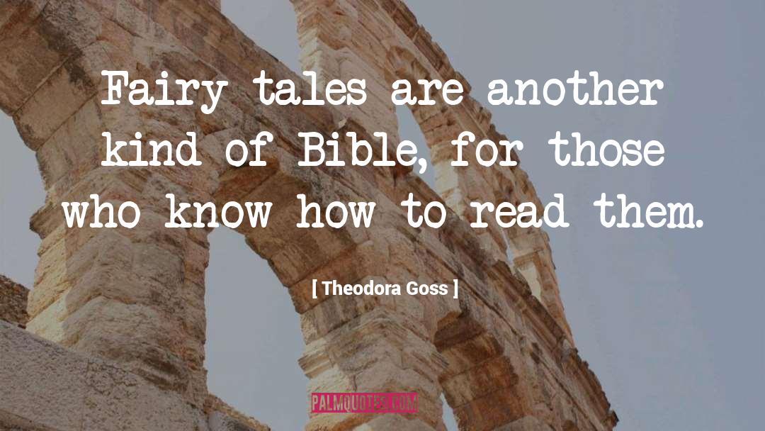 Reasons For Reading quotes by Theodora Goss