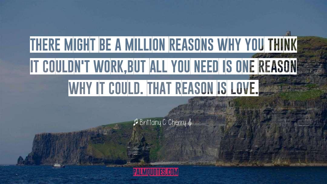 Reasons Why quotes by Brittainy C. Cherry