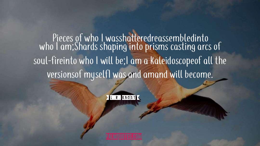 Reassembled quotes by L.R. Knost