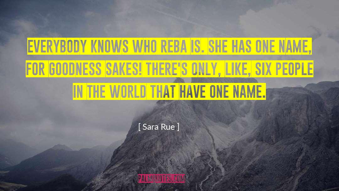 Reba quotes by Sara Rue