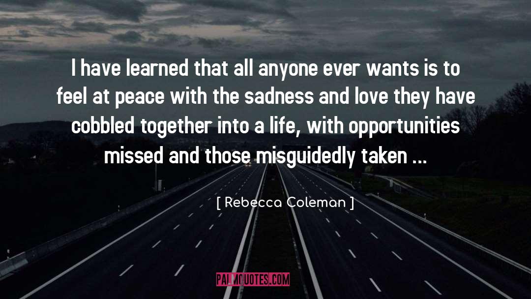 Rebecca Coleman quotes by Rebecca Coleman