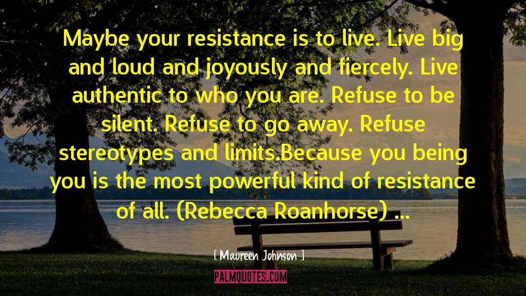 Rebecca Roanhorse quotes by Maureen Johnson