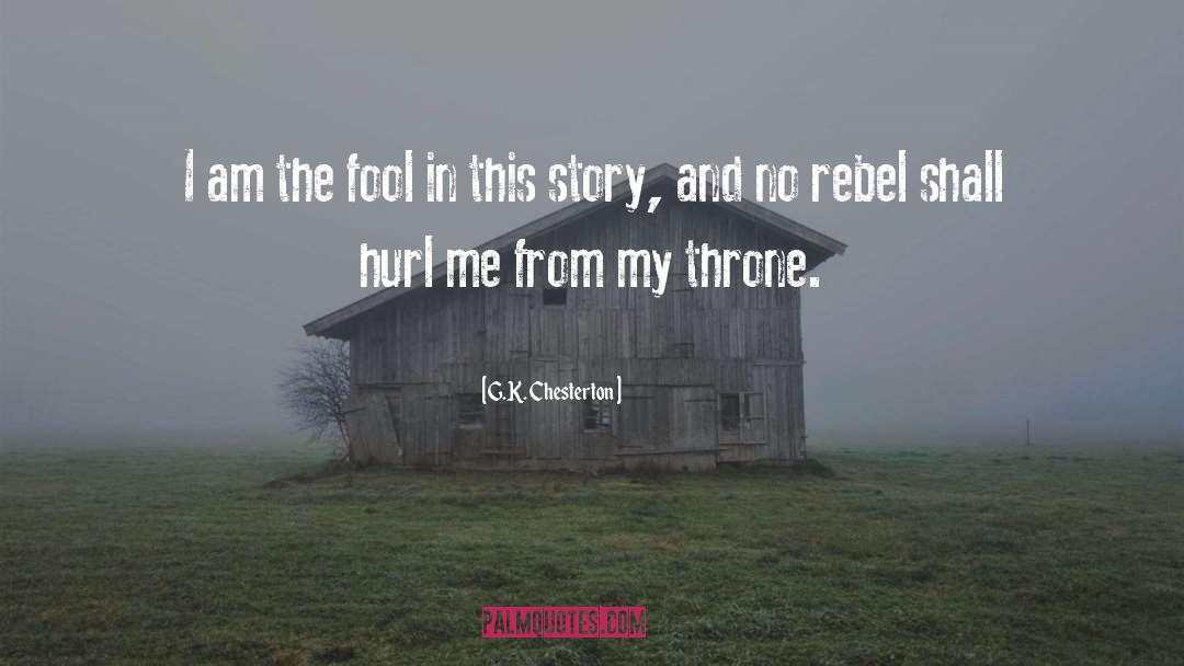 Rebel quotes by G.K. Chesterton