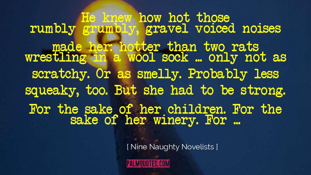Rebholz Winery quotes by Nine Naughty Novelists
