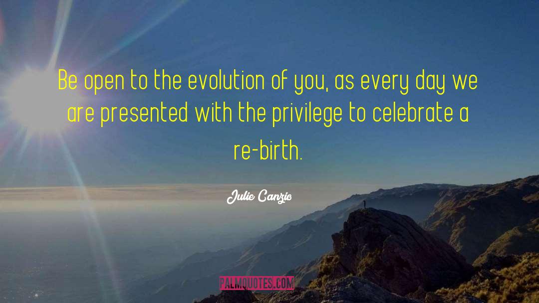 Rebirth quotes by Julie Canzio