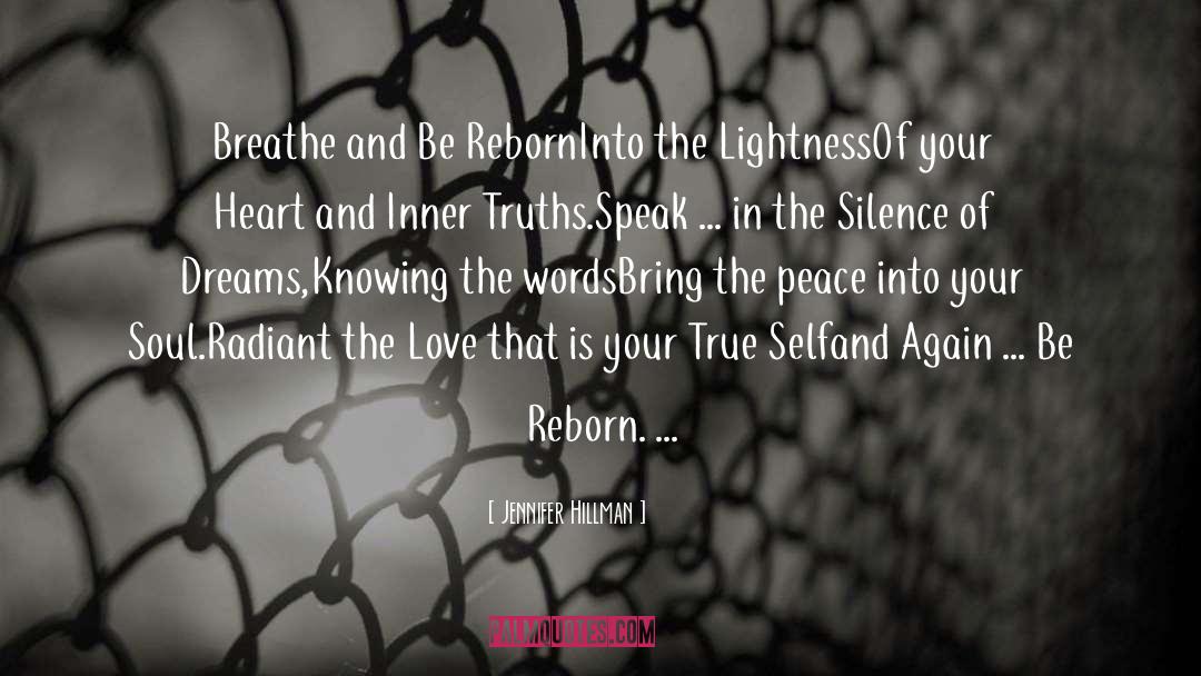 Reborn quotes by Jennifer Hillman