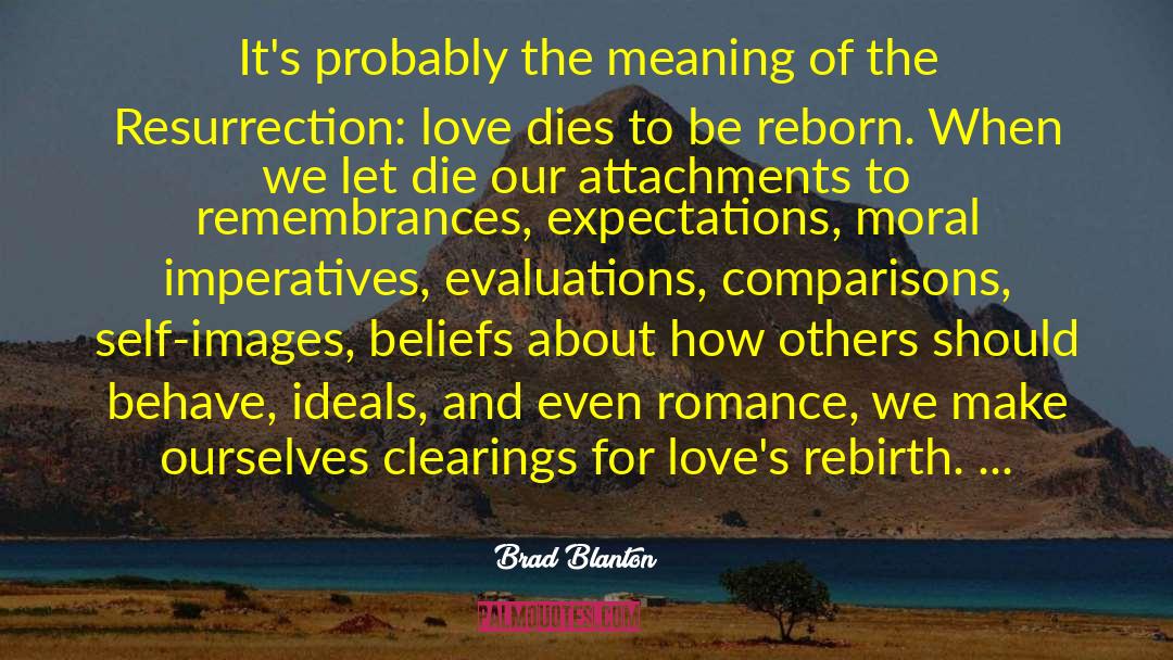 Reborn quotes by Brad Blanton
