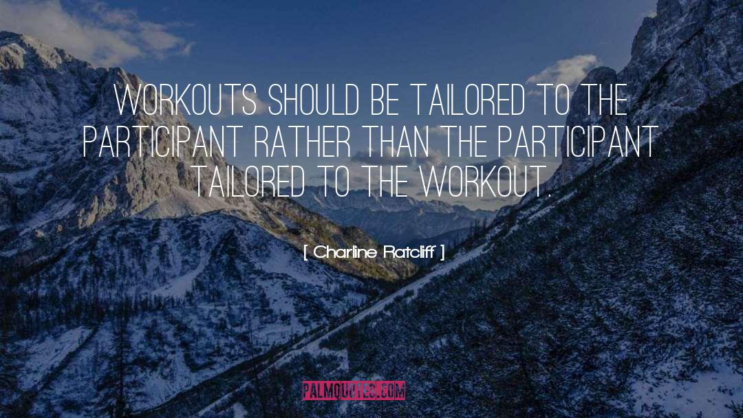 Rebounder Workouts quotes by Charline Ratcliff