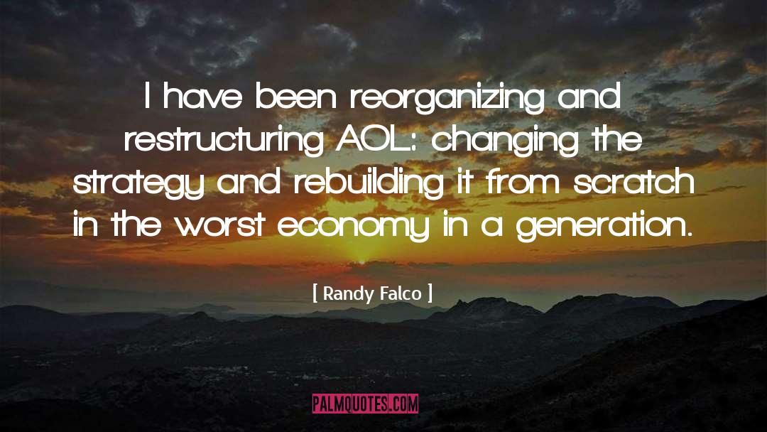 Rebuilding quotes by Randy Falco