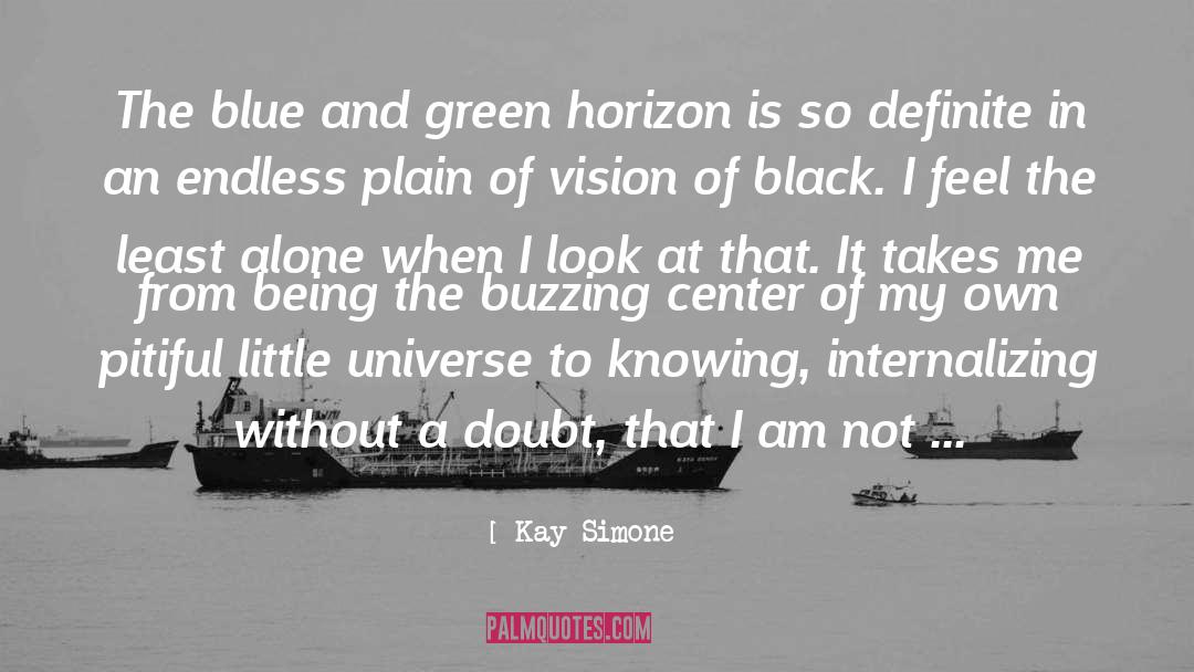 Receding Horizon quotes by Kay Simone