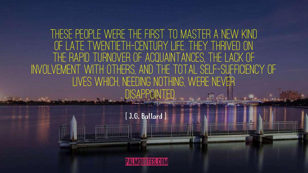 Receivable Turnover quotes by J.G. Ballard