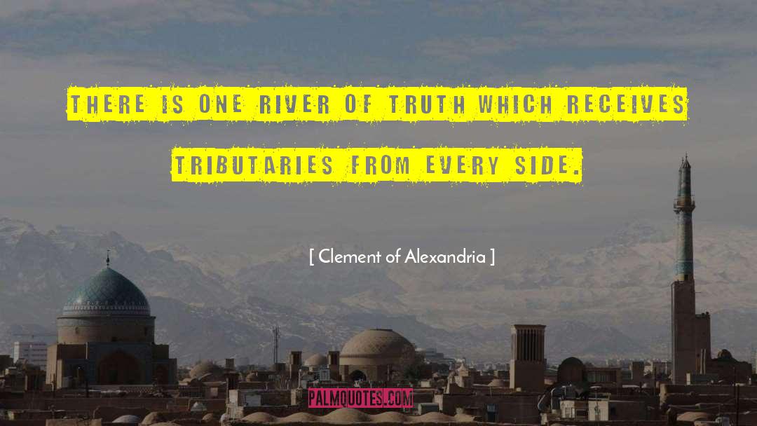 Receives quotes by Clement Of Alexandria