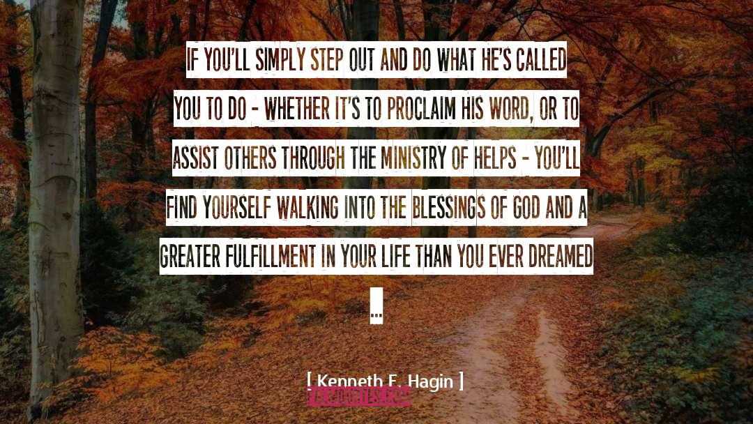 Receiving Your Blessings quotes by Kenneth E. Hagin