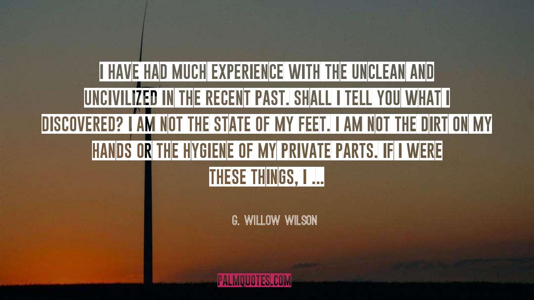 Recent Past quotes by G. Willow Wilson