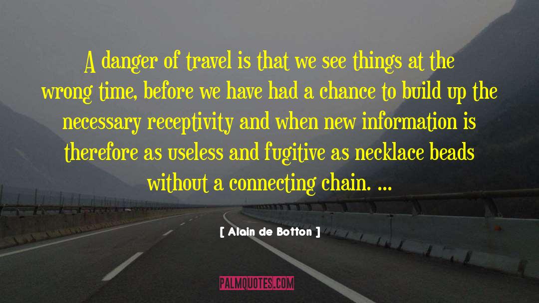 Receptivity quotes by Alain De Botton