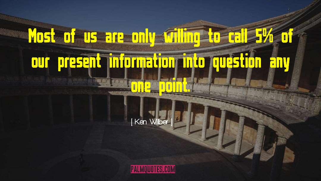 Receptivity quotes by Ken Wilber