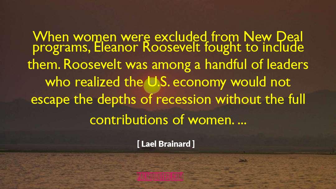 Recessions quotes by Lael Brainard