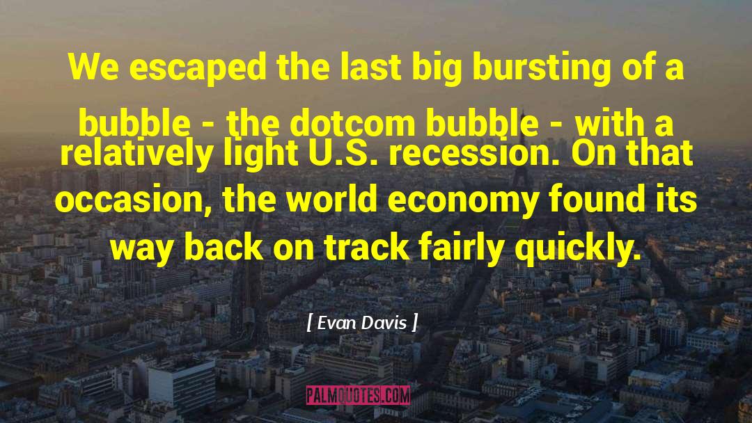 Recessions quotes by Evan Davis
