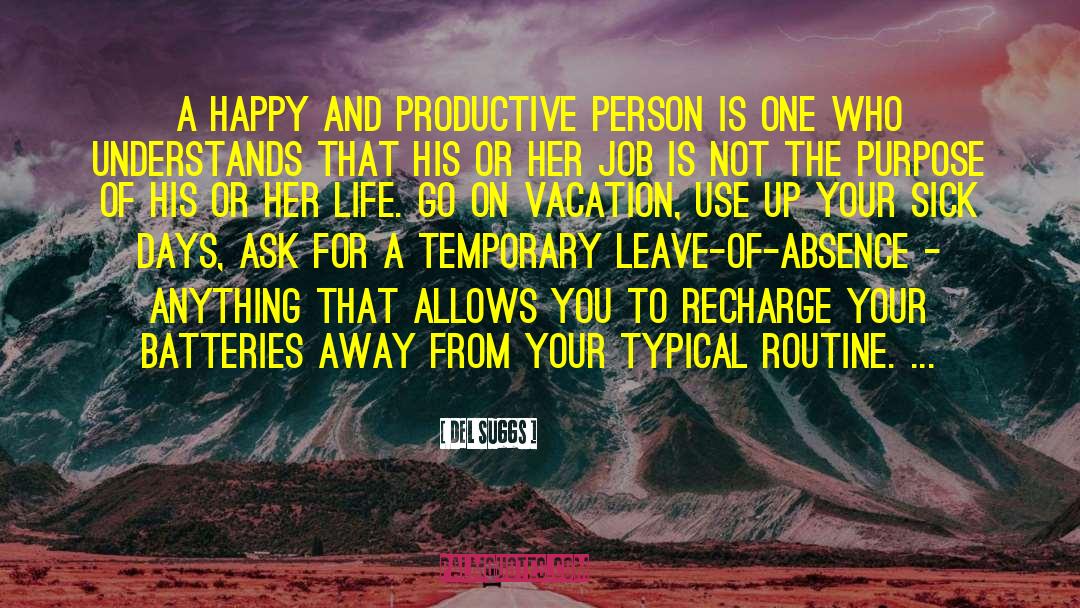 Recharge quotes by Del Suggs