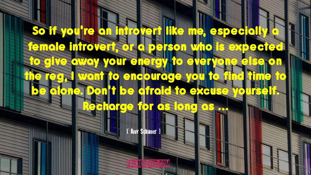 Recharge quotes by Amy Schumer