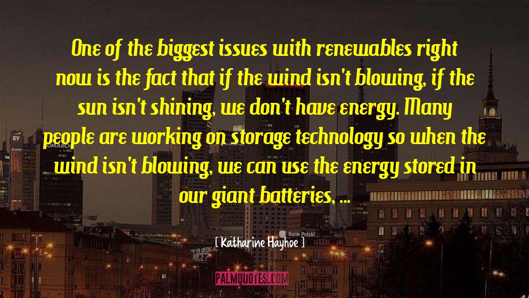 Recharging My Batteries quotes by Katharine Hayhoe