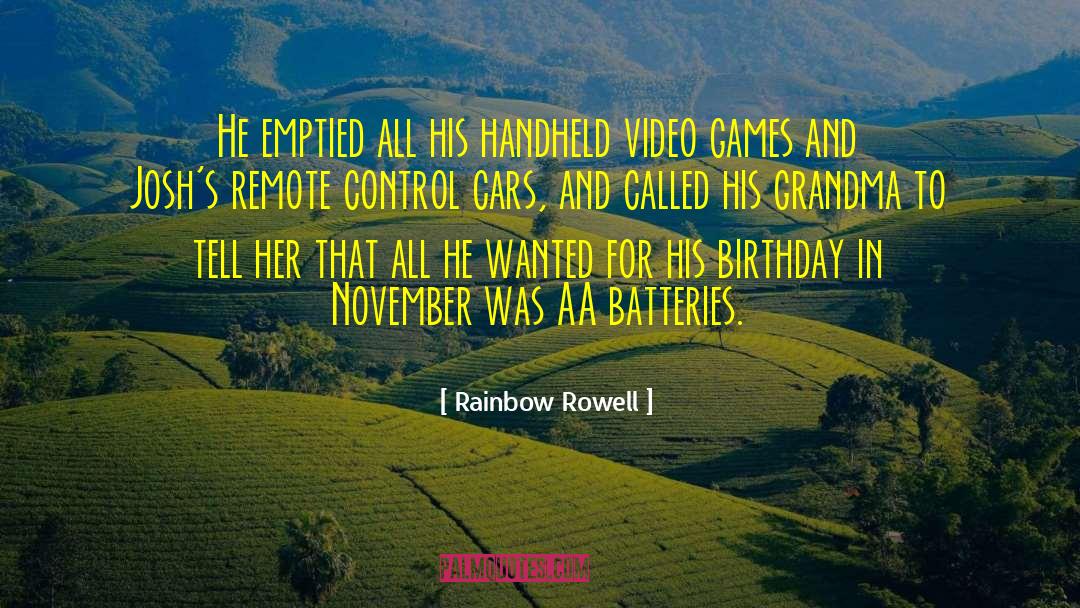 Recharging My Batteries quotes by Rainbow Rowell