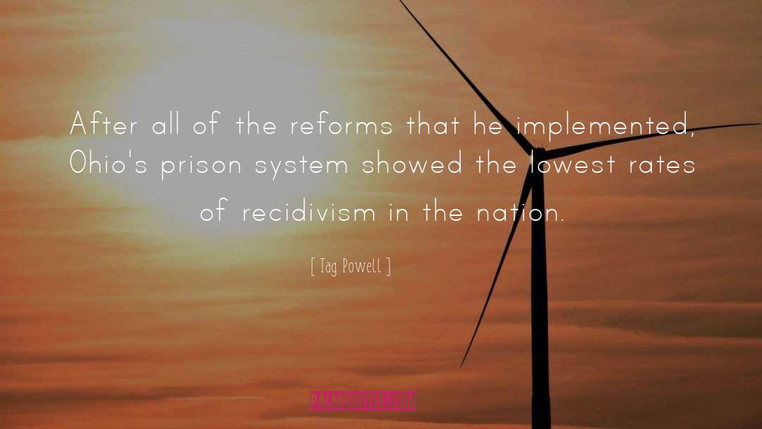 Recidivism quotes by Tag Powell