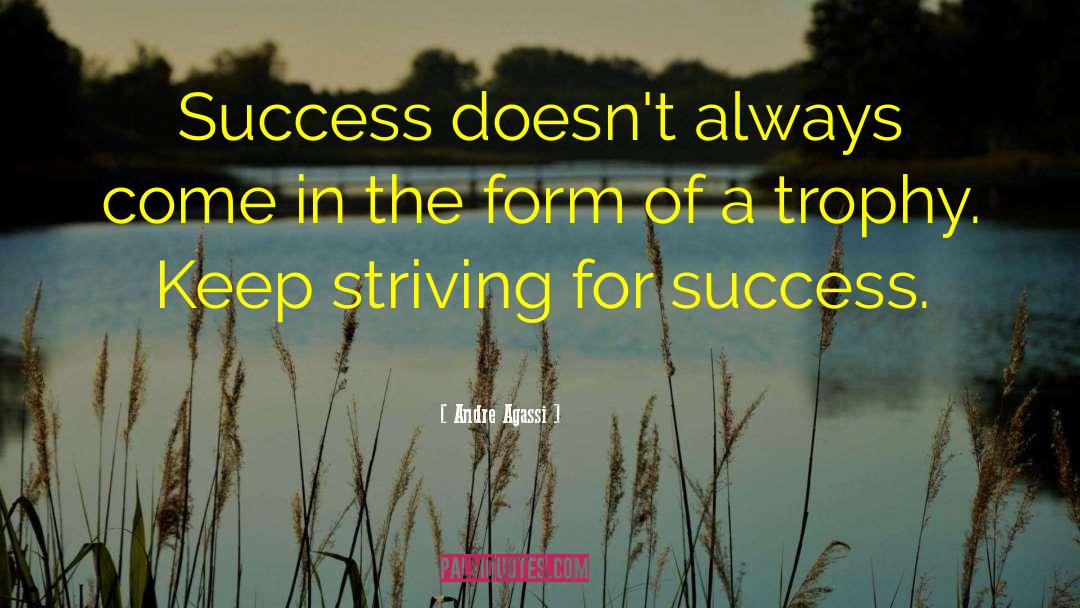Recipe For Success quotes by Andre Agassi