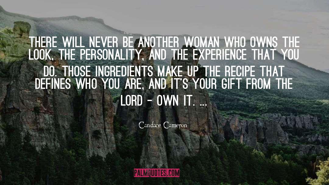 Recipes quotes by Candace Cameron