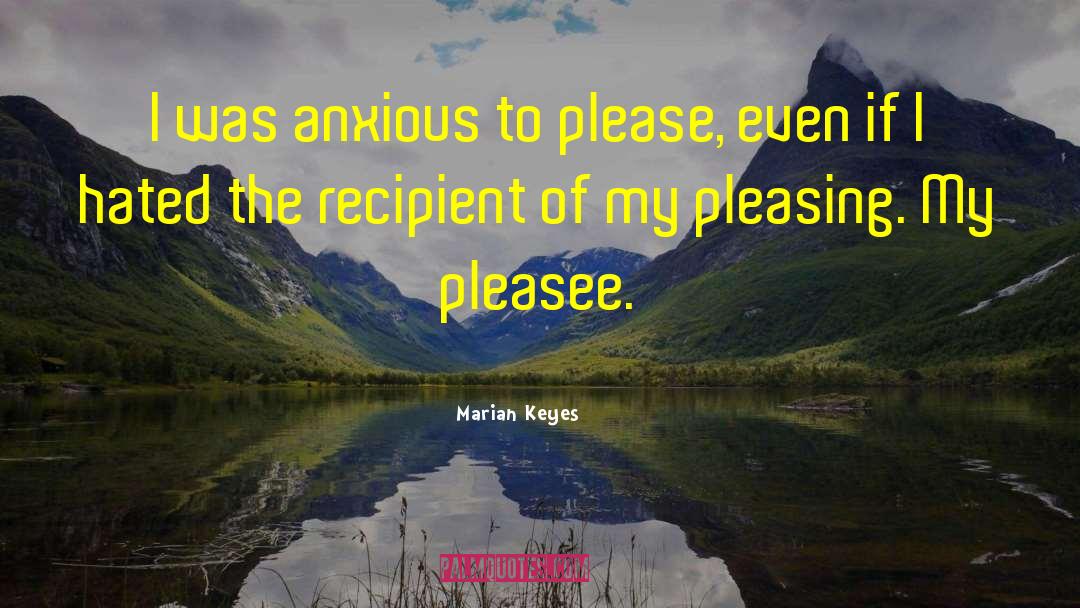 Recipient quotes by Marian Keyes