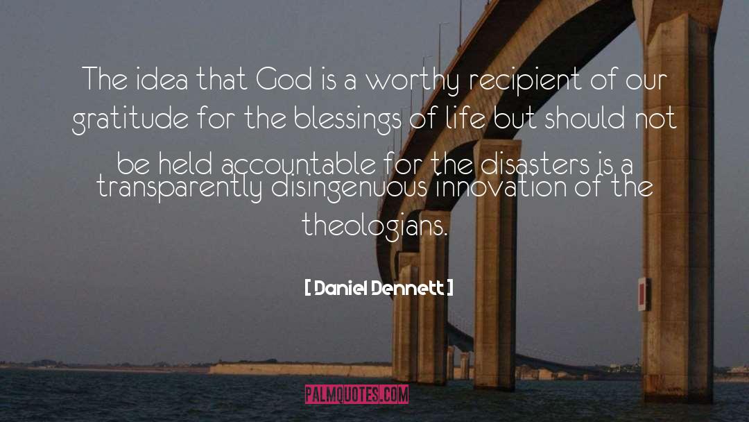Recipient quotes by Daniel Dennett