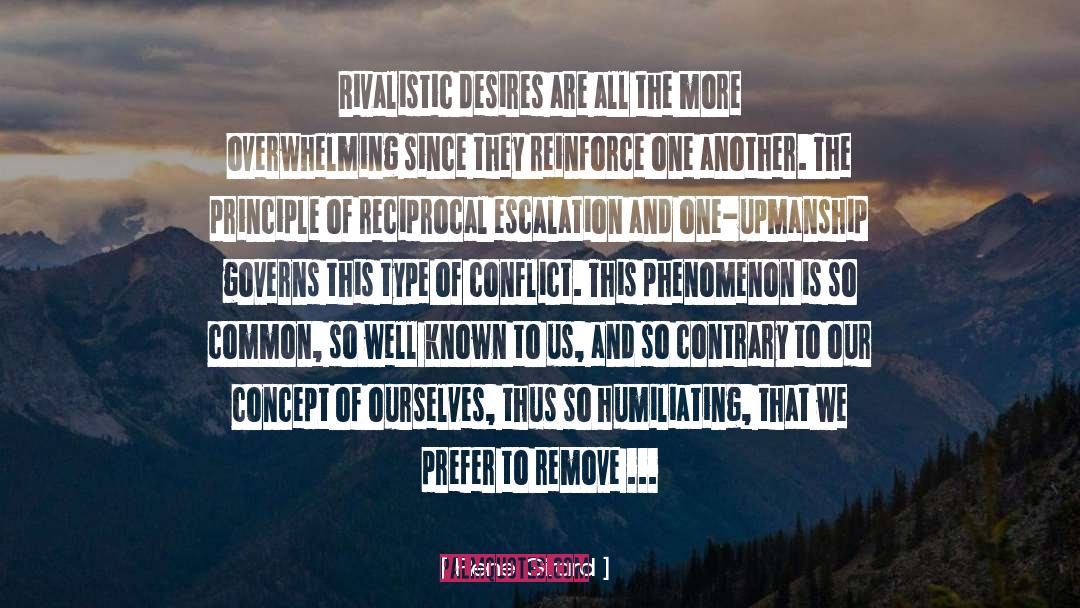 Reciprocal quotes by Rene Girard