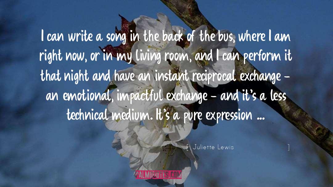 Reciprocal quotes by Juliette Lewis