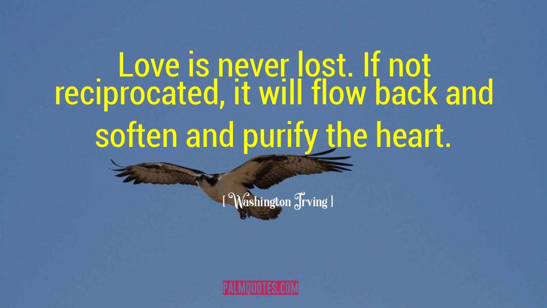 Reciprocated quotes by Washington Irving