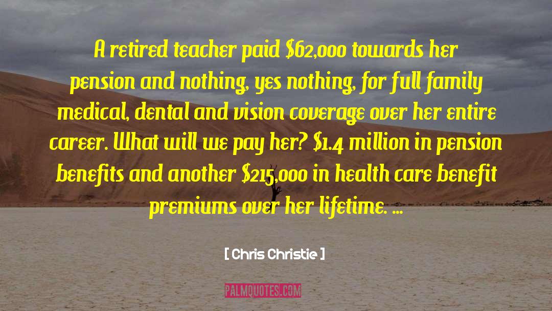 Recker Dental quotes by Chris Christie