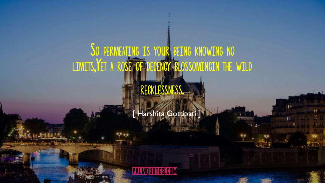 Recklessness Thesaurus quotes by Harshita Gottipati