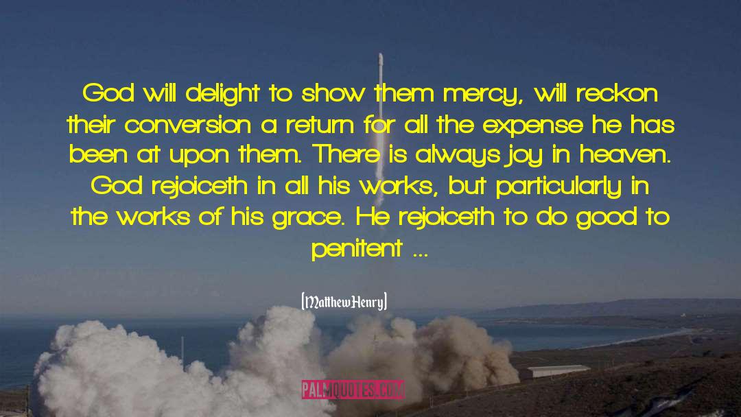 Reckon quotes by Matthew Henry