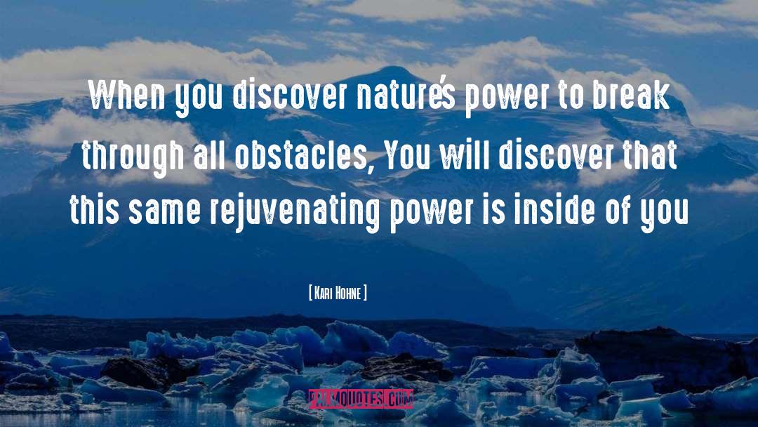 Reclaim Power quotes by Kari Hohne