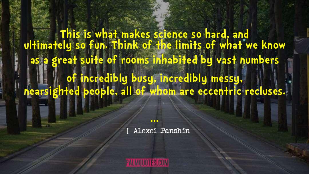 Recluse quotes by Alexei Panshin