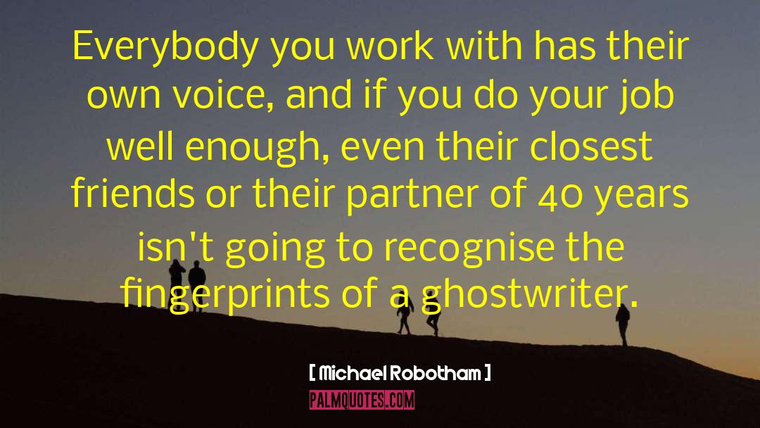 Recognise quotes by Michael Robotham